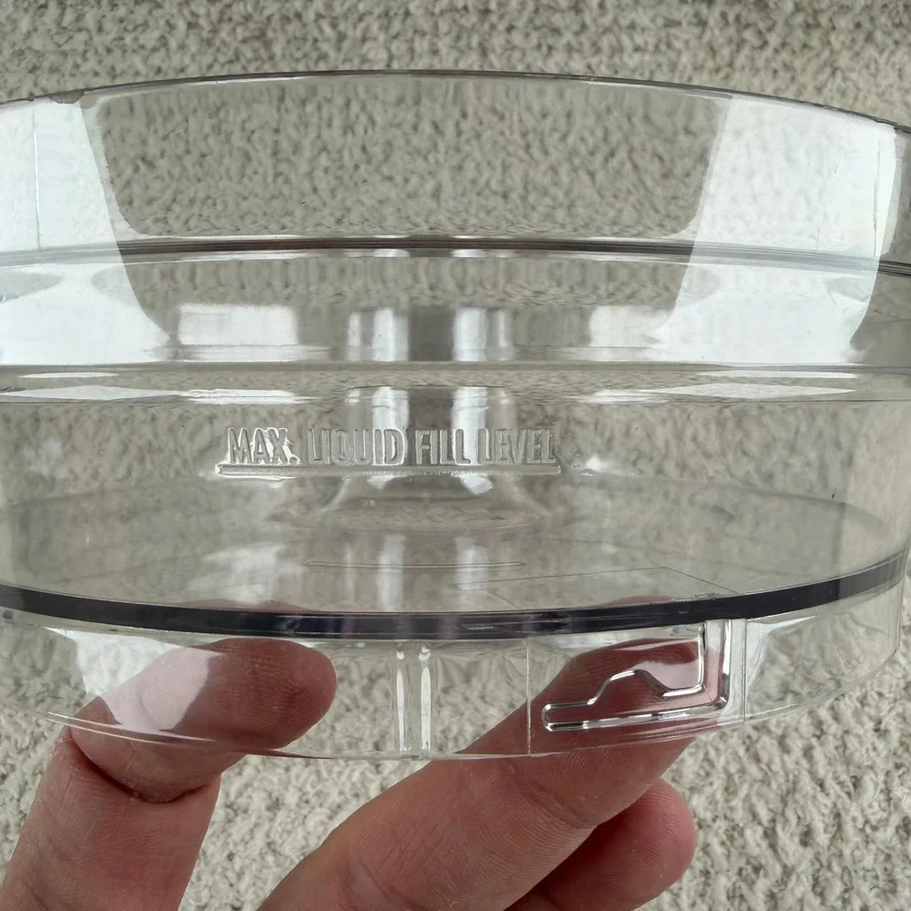 Hamilton Beach Big Mouth 70580 Food Processor Small Bowl Replacement Part Clear